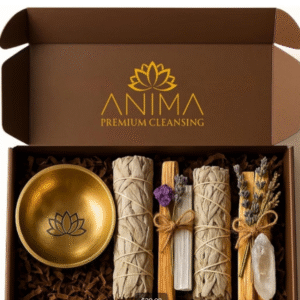 Crystal with Smudge Bowl